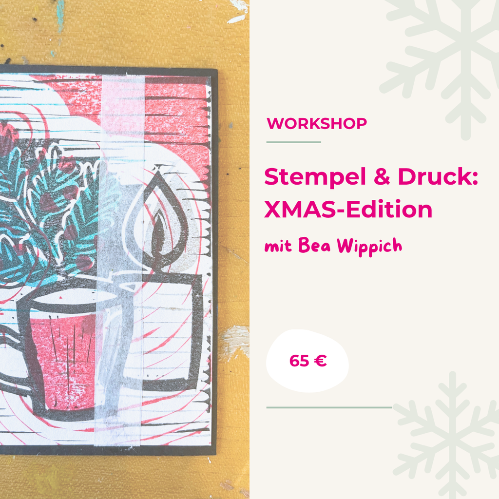 Weihnachtliche Stempelwerkstatt mit Bea Wippich