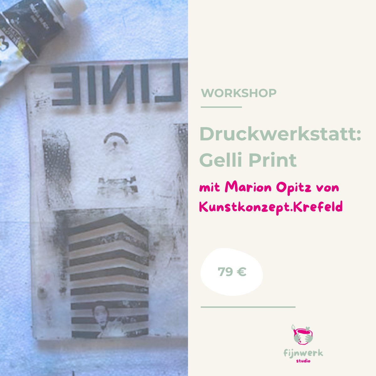 Experimentelle Druckwerkstatt: Gelli Printing