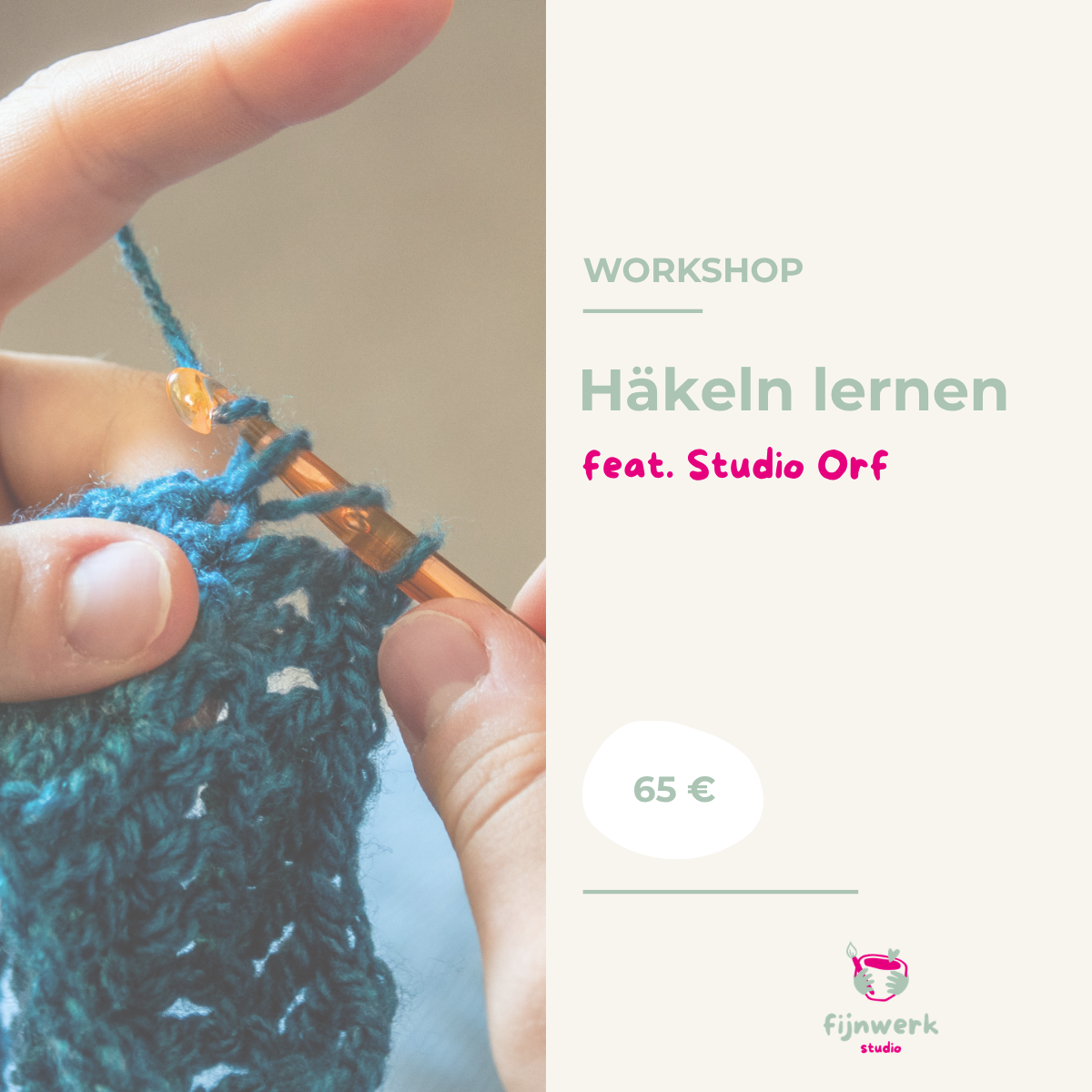 Häkel-Workshop feat. Studio Orf