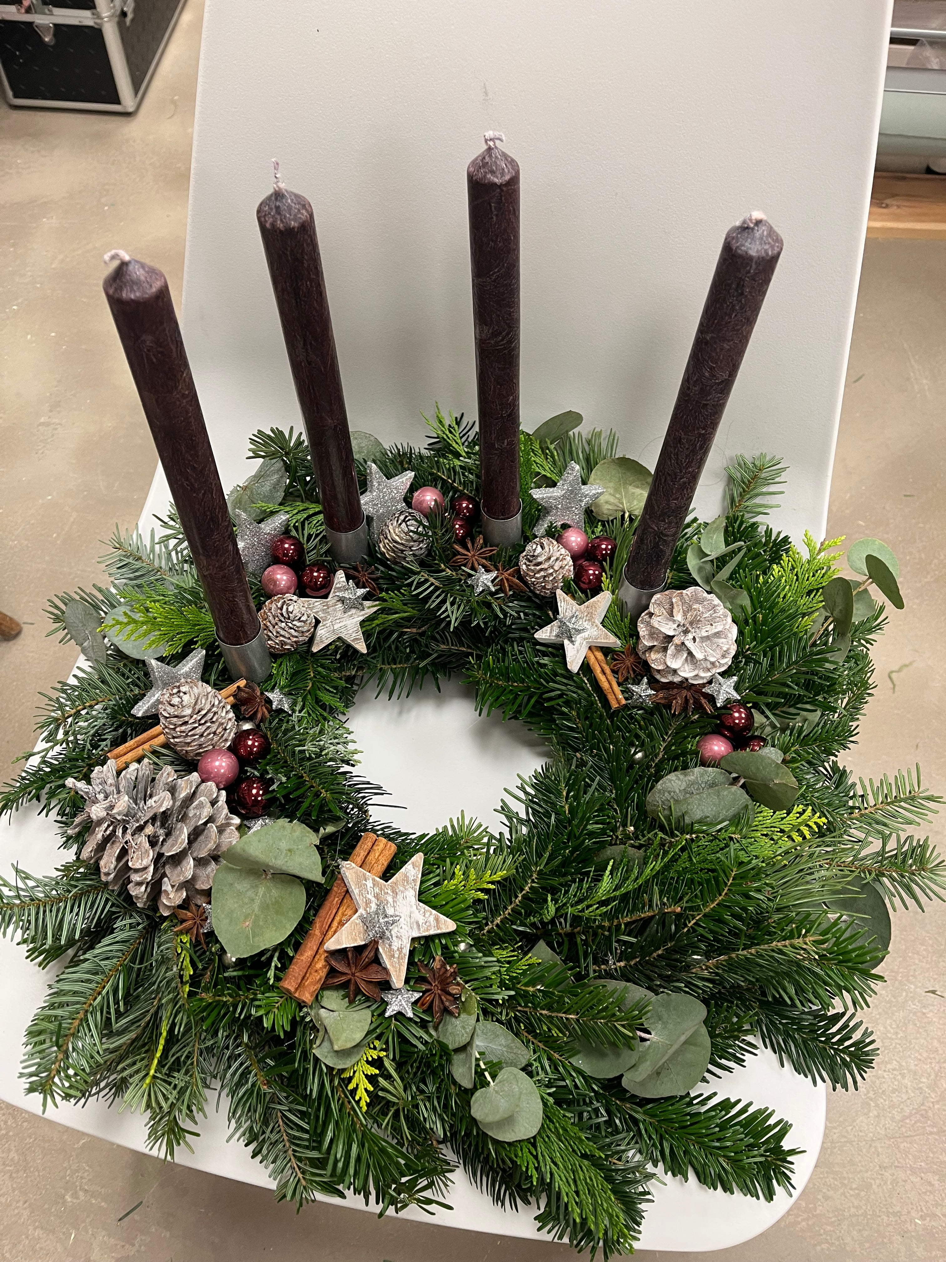 Adventskranz-Workshops 2026