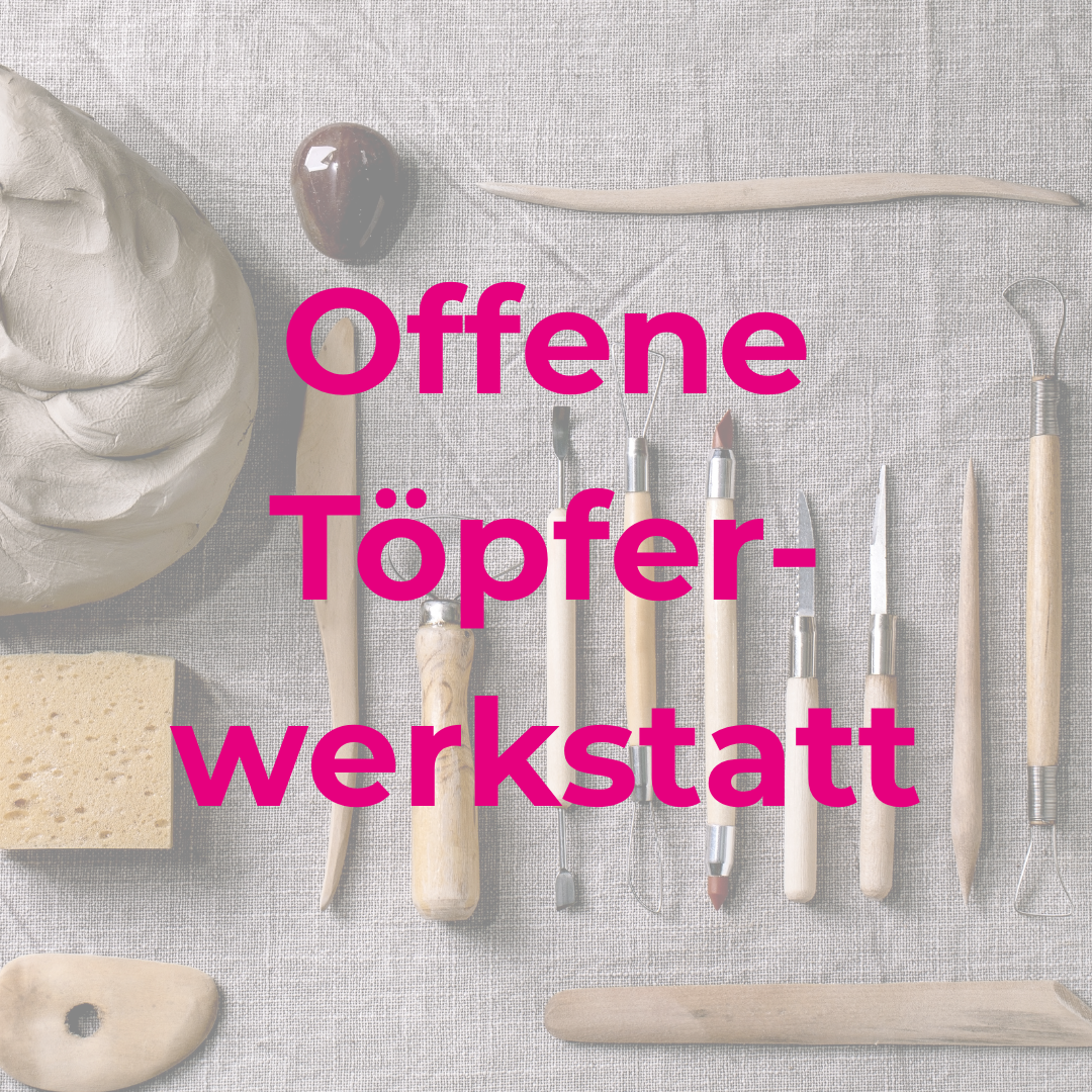 Offene Töpferwerkstatt im fijnwerk tonstudio *** AB MITTE JULI 26***
